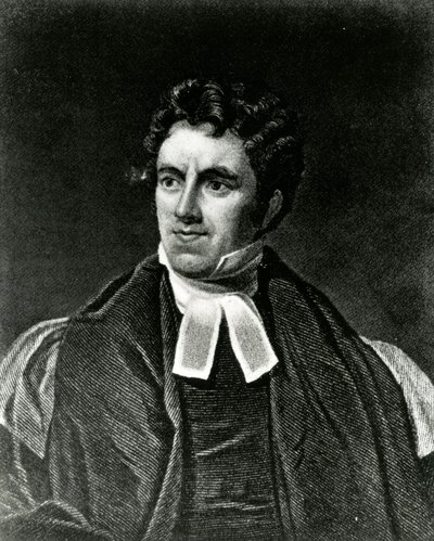 Portrett av Thomas Arnold (gravering) av School English