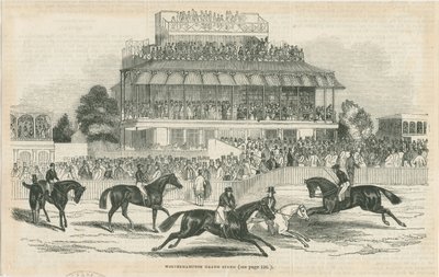 Wolverhampton - Grand Stand: tresnitt gravering, nd [c 1844] (trykk) av School English