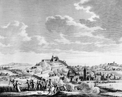 Den franske revolusjonskrig og antirevolusjonære bevegelser: Vendeekrigen. Beleiring i slaget ved Granville 14. november av School French