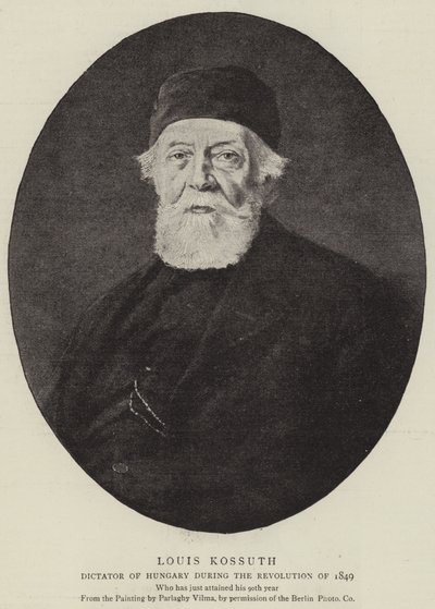 Louis Cossitti (stein) av School Hungarian