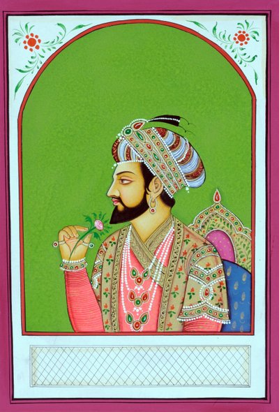 Miniatyrmaleri av Mughal-keiseren Shah Jahan av School Indian