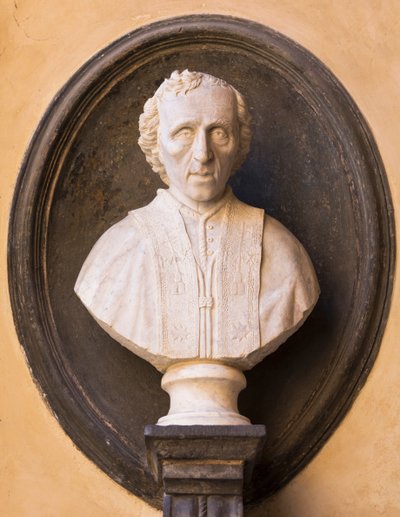 Byste av pave Pius VII av School Italian