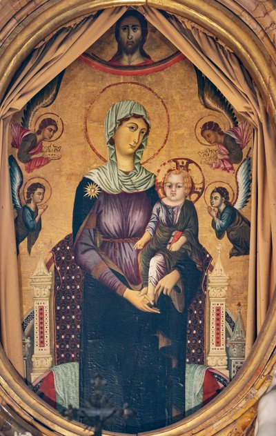 Madonna av St. Brizio av School Italian