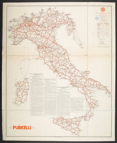 Veikart over Italia, 
