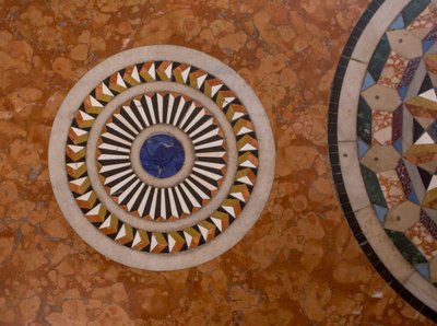 Markuskirken, kirke, fortau (mosaikk) av School Italian