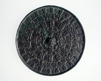Zodiac speil, Koryo-dynastiet, ca. 1100-1300 (bronse) av School Korean