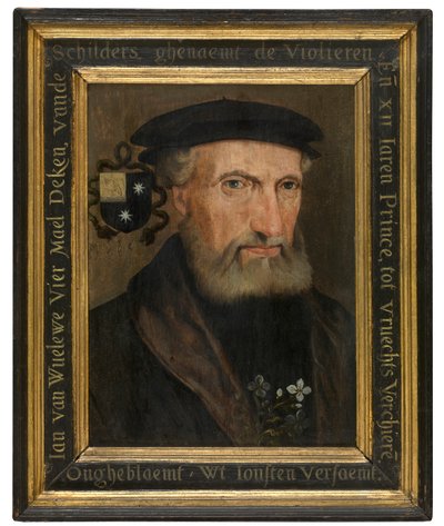 Maleren Jan van Wueluwe av School Netherlandish
