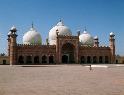 Badshahi kongelige moske av School Pakistani