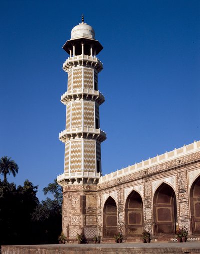 Graven til Jahangir-mausoleet av School Pakistani