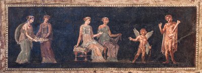 Dionysisk scene, Herculaneum av School Roman