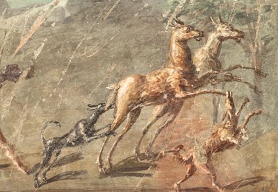 Elsker mens de jakter, Herculaneum av School Roman