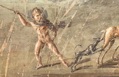 Elsker mens de jakter, Herculaneum av School Roman