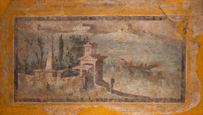 Maritimt landskap, Boscoreale av School Roman