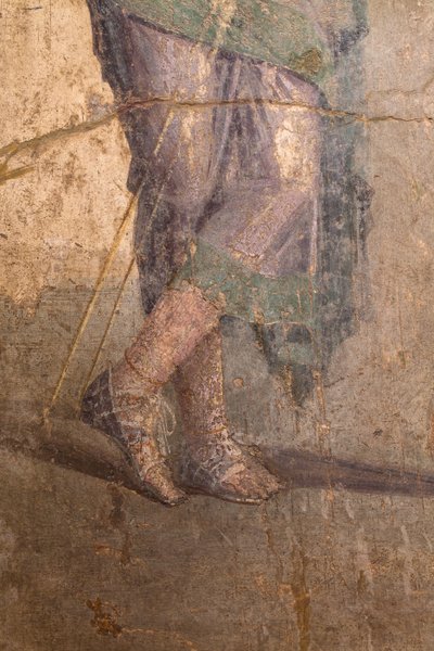 Meleager og Atalanta, Pompeii av School Roman
