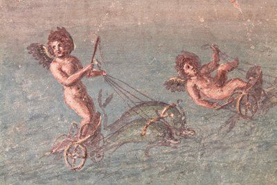 Løpende cupider, Herculaneum av School Roman