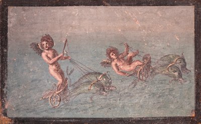 Løpende cupider, Herculaneum av School Roman
