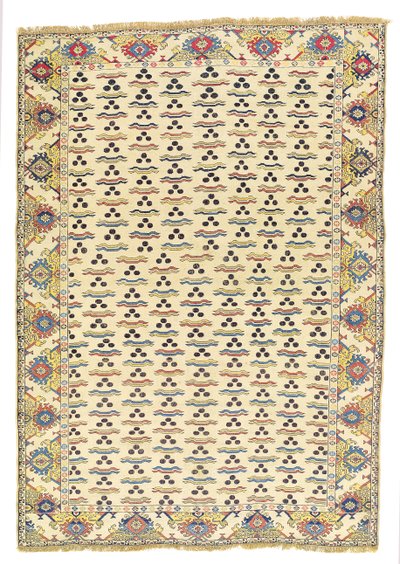 Tuduc Cintamani teppe, tidlig på 1900-tallet (tekstil) av School Romanian