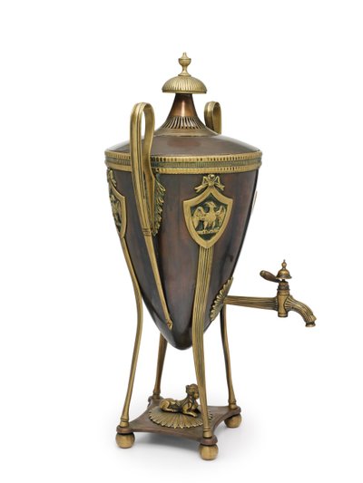 Napoleons samovar, ca. 1815 (urne, kaffe) av School Russian