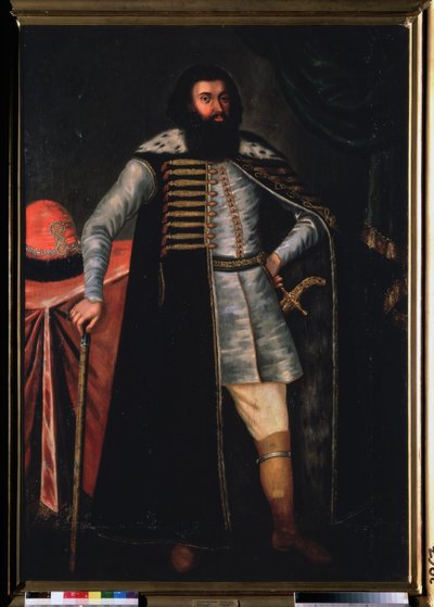 Portrett av grev Ivan Repnin (?). Maleri av en russisk mester, olje på lerret, 2. halvdel av 1600-tallet. Gammel russisk kunst. Statens russiske museum, St. Petersburg. av School Russian