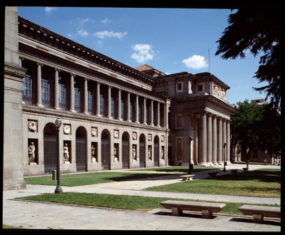 Utsikt over Prado-museet (fotografi) av School Spanish
