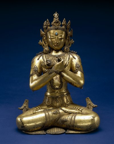 Vajradhara (Bærer av Thunderbolt) av School Tibetan
