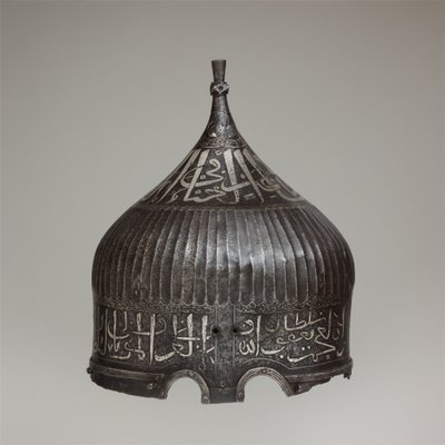 Turbanhjelm, ca. 1478–90 (stål, jern, sølv) av School Turkish