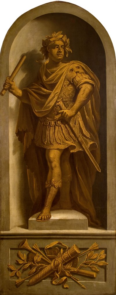 En kriger, 1710. av School of Godfrey Kneller
