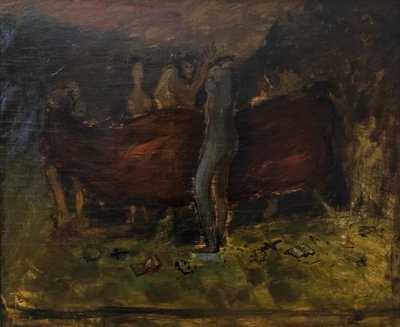Eve, apokalyptisk scene 1930 av Scipione Gino Bonichi