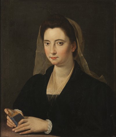 Ung dame, kalt Lucrezia Cenci av Scipione Pulzone