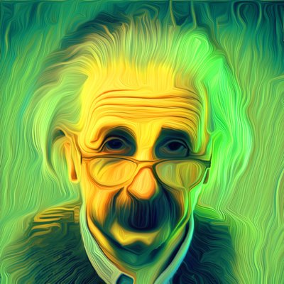 Albert Einstein 1 av Scott J. Davis