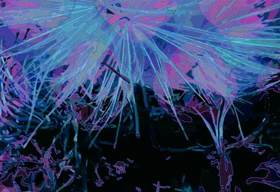 Artichoke_abst_horz1 (digital) av Scott J. Davis