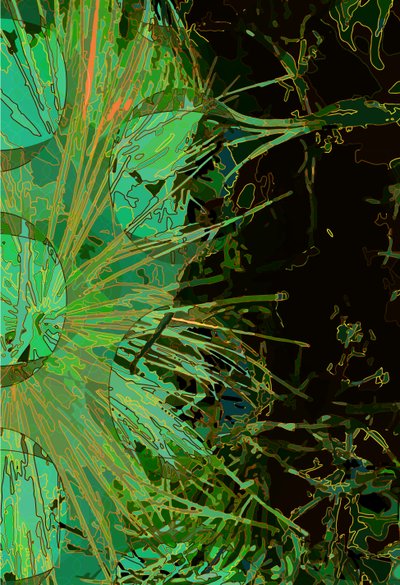 Artichoke_abst_vert2 (digital) av Scott J. Davis
