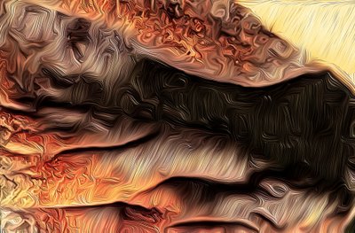 Canyon, 2021 (digital) av Scott J. Davis