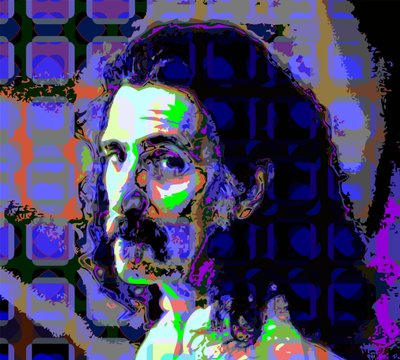 Frank Zappa (digital) av Scott J. Davis