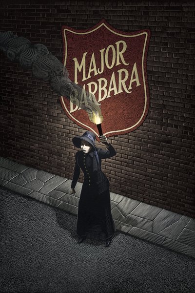 Major Barbara, 2001 (skrapebrett, digitalt fargelagt) av Scott McKowen