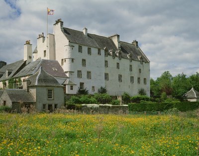 Utsikt over Traquair House av Scottish School