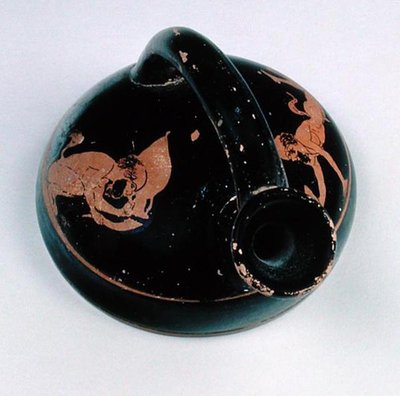 Attisk rødfigur askos, fra grav II ved Nymphaeum på Krim, ca. 430 f.Kr. (keramikk) av Scythian