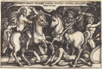 Hercules og Iole av Sebald Beham