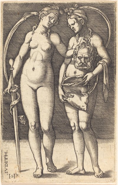 Judith og hennes tjener står av Sebald Beham