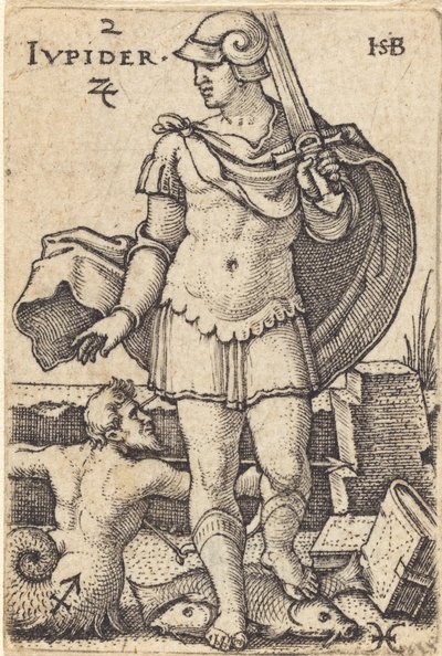 Jupiter av Sebald Beham