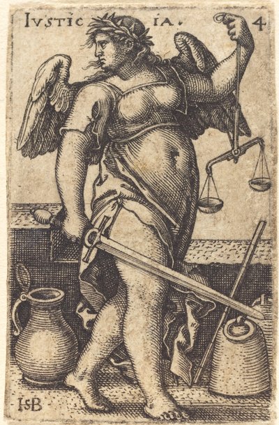 Rettferdighet av Sebald Beham