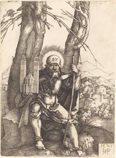 Saint Sebald av Sebald Beham