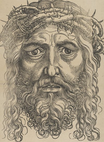 Kristi hode kronet med torner, ca. 1520. av Sebald Beham