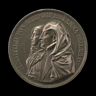 Mechtild von Seedorf og Anna Seiler [forside], 1818. av Sebastian Burger