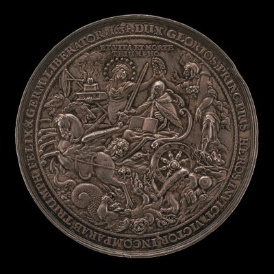 Triumf av kong Gustavus Adolphus [omvendt], 1634. av Sebastian Dadler