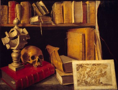 Forfengelighet med solur. Maleri av Sebastian Stoskopff (1597-1657) av Sebastian Stoskopff
