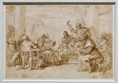 Kristus blant legene av Sebastiano Ricci
