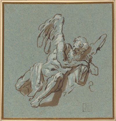 Chronos av Sebastiano Ricci