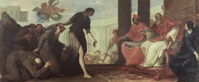 Paul III godkjenner kapusinerordenen av Sebastiano Ricci