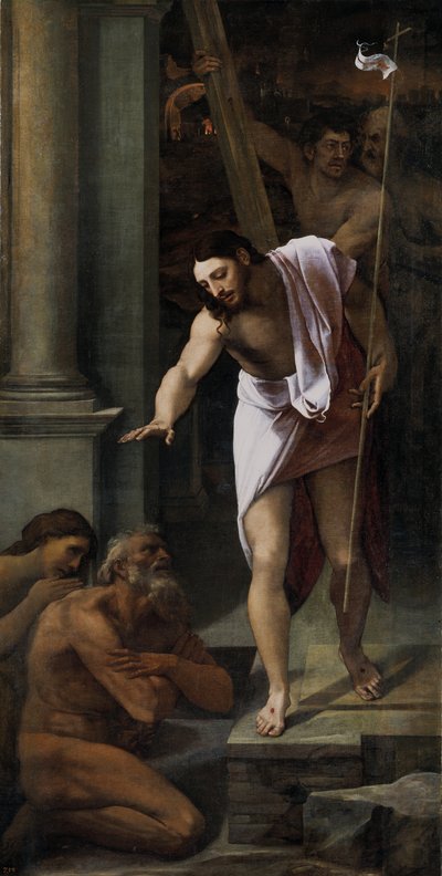 Kristus i Limbo av Sebastiano del Piombo